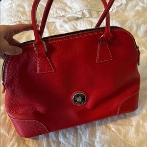 Dooney & Bourke Bold Red Satchel